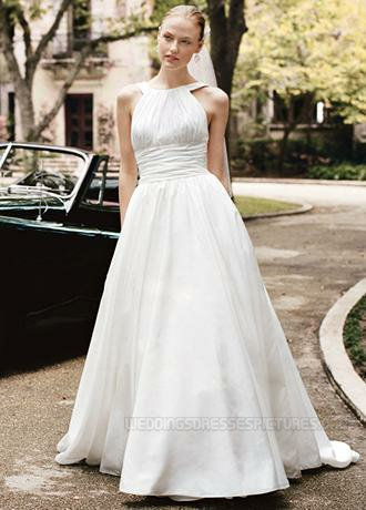 Non strapless dresses! show me pictures of yours! :  wedding non strapless short pictures F09 Ew9848