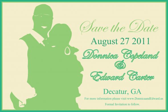 Save The Dates :  wedding Save The Date Image