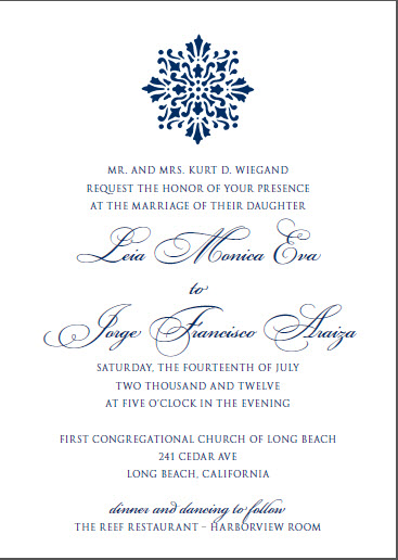 wedding invitation says formal attire