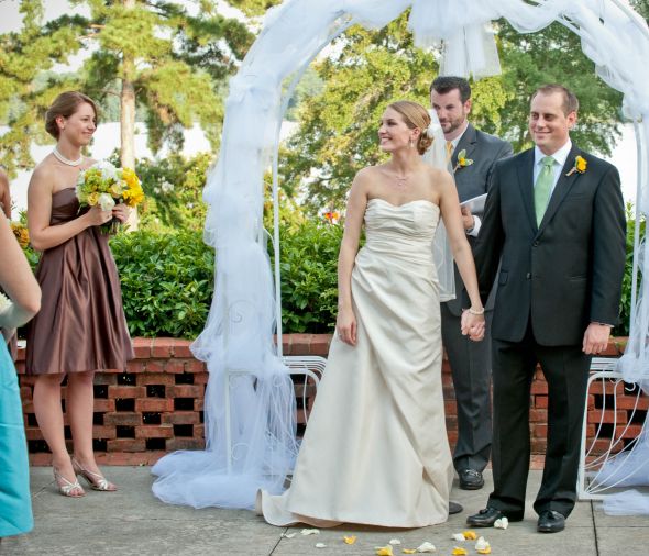 What does your dress say about you? :  wedding ClareNoahWedding 986
