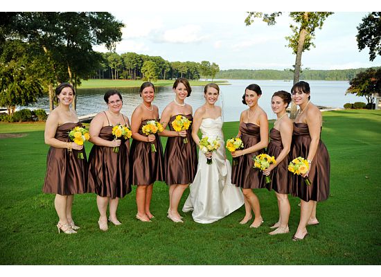 Yellow flowers? :  wedding Bridesmaids2