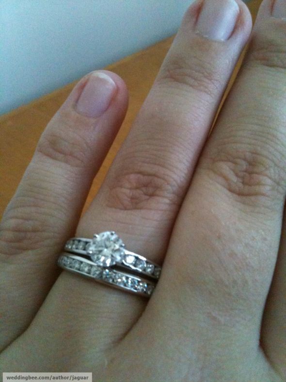 Show me your channel set bands! :  wedding Rings3