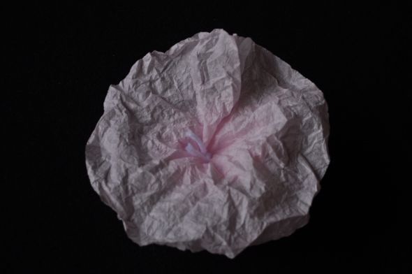 Coffee Filter Flowers :  wedding flowers diy coffee filter easy cheap centerpiece aisle cake topper nontraditional whimsica pink white ivory cake bouquet inspiration ceremony dress reception DSC 0044