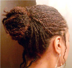 Natural Hair :  wedding natural hair curly Natural Black7