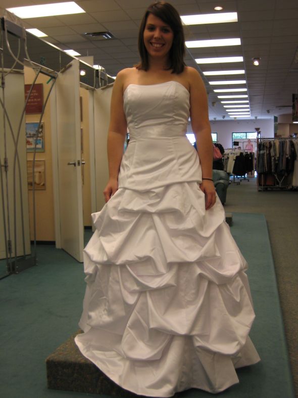 Why did you choose a dress with pick ups? :  wedding IMG 5785