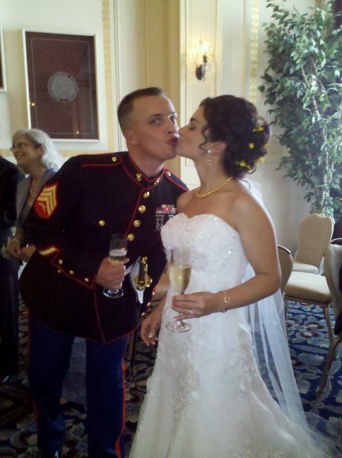 Short/petite brides: Post your dresses! :  wedding short petite vertically challenged wedding dress Wedding1