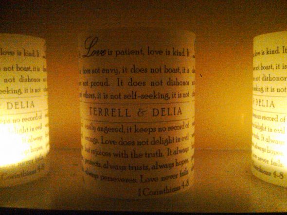 I had leftover vellum paper... what do i do with them now? :  wedding luminary lumie votive reception lighting vellum diy No Light