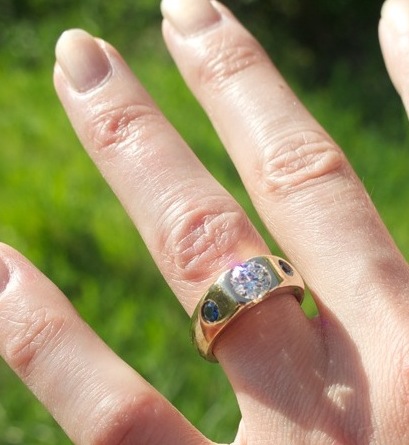 Thought on sapphires? : wedding saaphire engagement rings Yellowgold