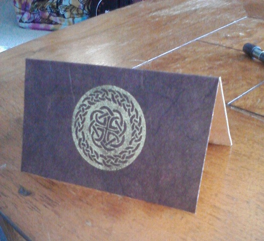 Invitation: Embellished corner or no? : wedding invitation invitations diy homemade poll embellishment STD FRONT