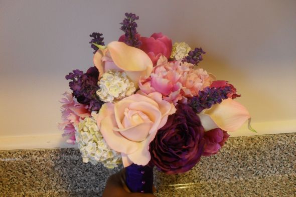 MY DIY BOUQUETS****PIC HEAVY*** :  wedding bouquet bride flowers bridesmaid boutineer SDC12284