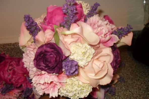 MY DIY BOUQUETS****PIC HEAVY*** :  wedding bouquet bride flowers bridesmaid boutineer SDC12288