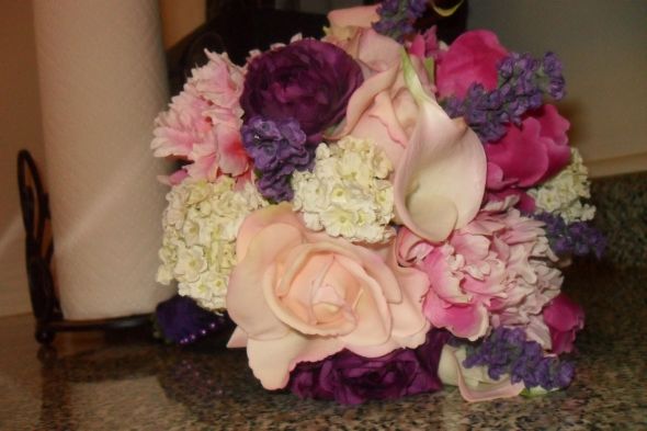 MY DIY BOUQUETS****PIC HEAVY*** :  wedding bouquet bride flowers bridesmaid boutineer SDC12298