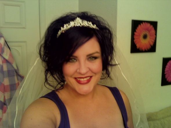 Tiara's are outrageous! :  wedding tiara 1013002039