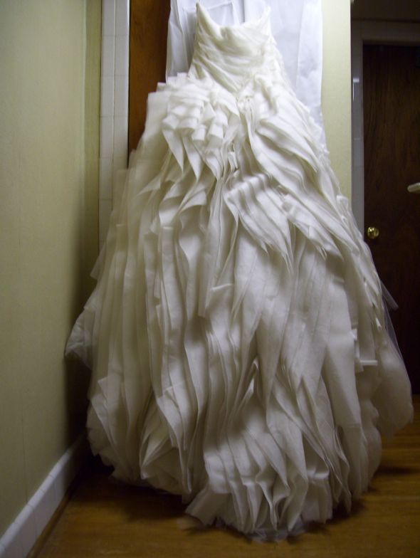 Vera Wang Diana Sample :  wedding vera wang diana ivory dress Vera Wang Diana Back