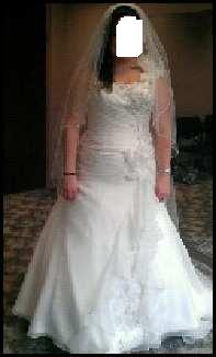 Post the first dress you ever tried, the runner up dress, and THE dress! : wedding dress d1170 essence of australia Me In My Dress