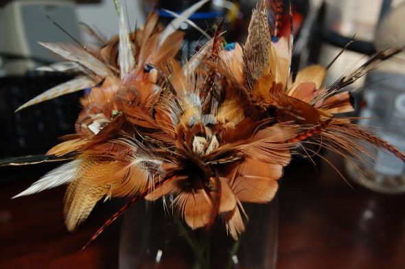 Need help incorporating Fiance's LOVE of fishing :  wedding fiance fishing reception ceremony accessories Bouquet 5