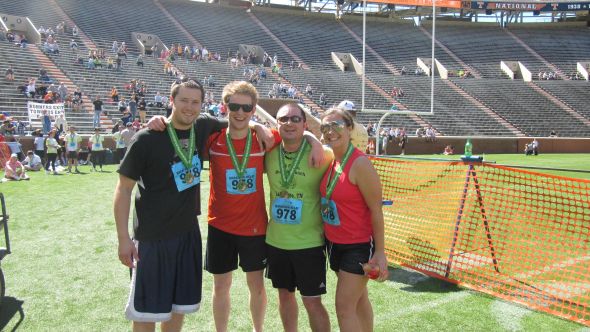 Marathon training=Getting fatter - HELP! :  wedding marathon weight fitness IMG 9226
