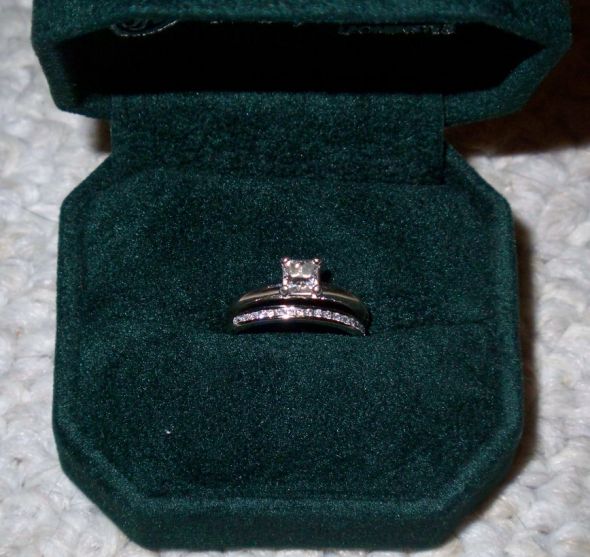 For those who don't have a Set Ering with band : wedding Rings