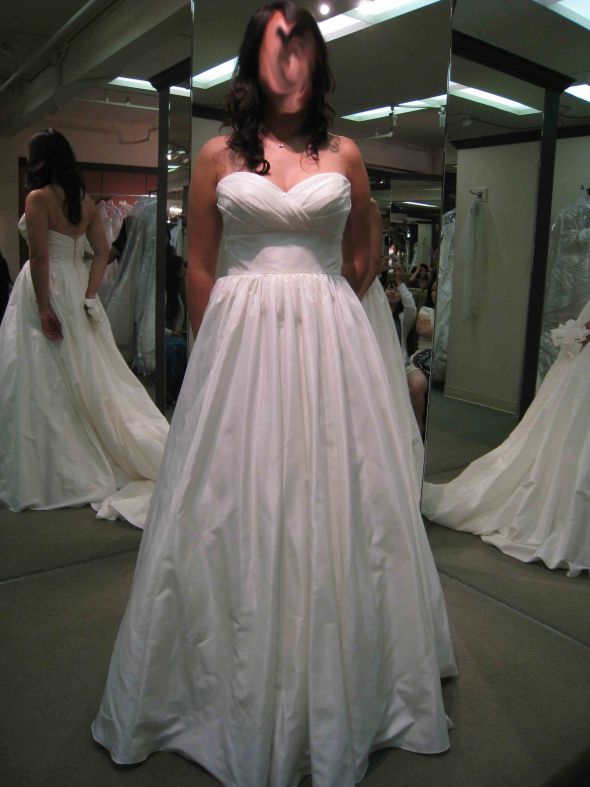 March Brides Dresses! Show it off :) :  wedding dress march wedding IMG 8274edit