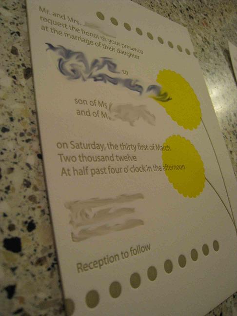 Letterpress Invitations :  wedding invitations letterpress diy help IMG 8673