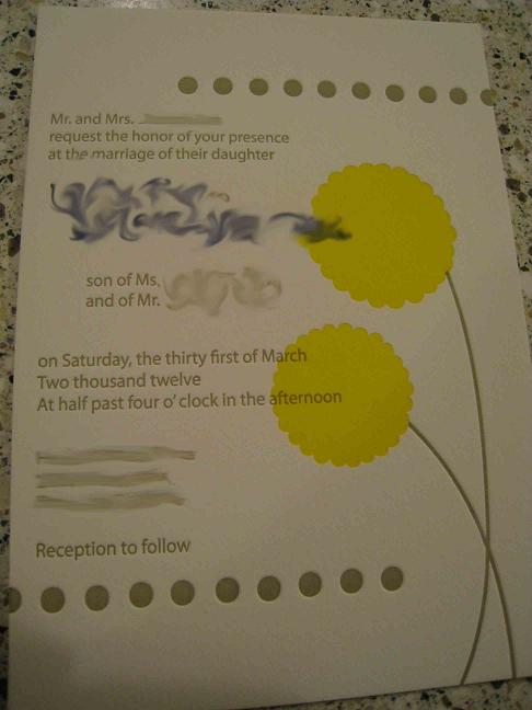 Letterpress Invitations :  wedding invitations letterpress diy help IMG 8674