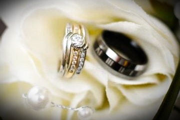 Show me your mixed metals wedding set! :  wedding engagement ring wedding band rose white yellow gold metals Ring One