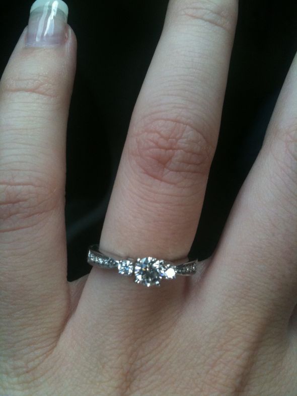 Anyone get embarrassed by their ring??? : wedding ring IMG 0737