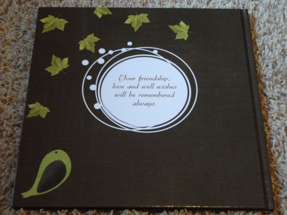 Yea! My Semi-DIY Guestbook from Mixbook, I <3 it!!!! :  wedding guestbook mixbook DSC00142