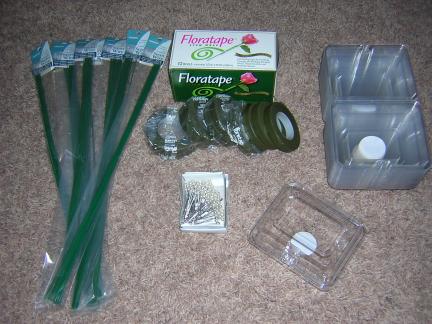 Floral Supplies~Never Used~DIY Flowers : wedding floral supplies flowers diy floral wire tape Floral Supplies