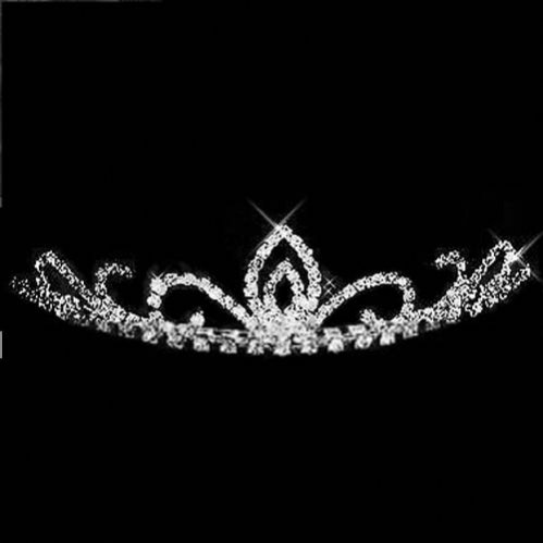 Tiara's are outrageous! :  wedding tiara Jsz011