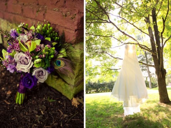 June Brides -- what flowers are you using? :  wedding 1 Purple Bouquet