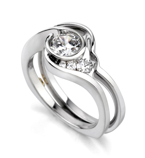 Should I get a twisty/uniqued shaped e-ring or not? (pics) : wedding ESD232