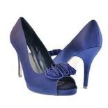 Show me your blue shoes! :  wedding shoes heels wedding shoes bouquet blue shoes Copy 2 Of Back Up Shoe Blue