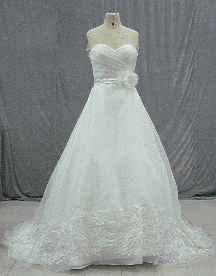ALine Silk Organza Wedding Dresses Style NO JH8002 by Jim Hjelm