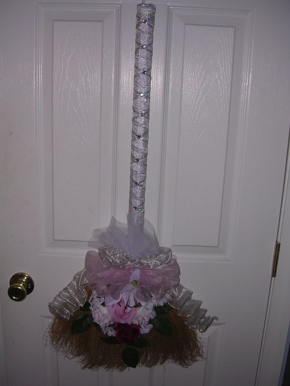 AA Bees, Can I see your **Brooms**? :  wedding african american aa jump the broom wedding broom DSCN6294