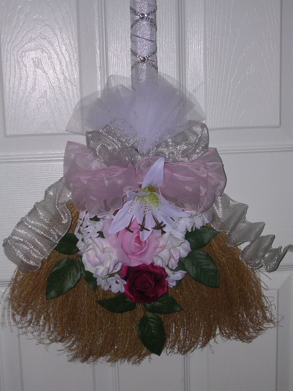 AA Bees, Can I see your **Brooms**? :  wedding african american aa jump the broom wedding broom DSCN6300