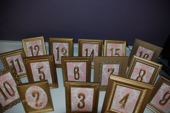 I have these for sale Looking for creative table number ideas wedding 