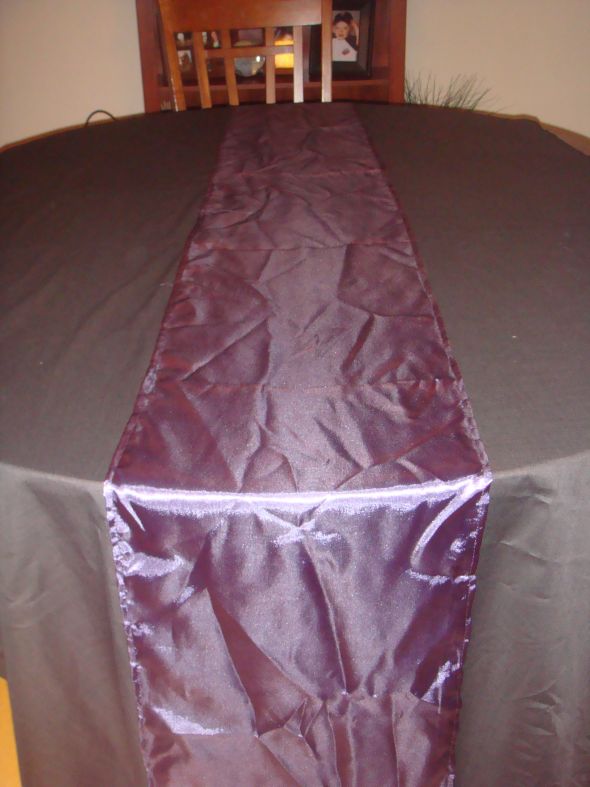 Classifieds :  wedding features DSC04456 15 Lapis colored table runners!! :  wedding purple DSC04456