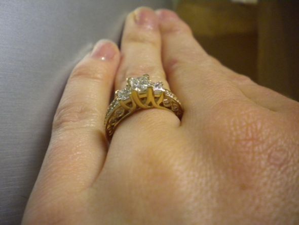 Yellow Gold, Yellow Gold, CALLING ALL YELLOW GOLD!!!! :  wedding yellow gold 1 rings Engagement Ring4