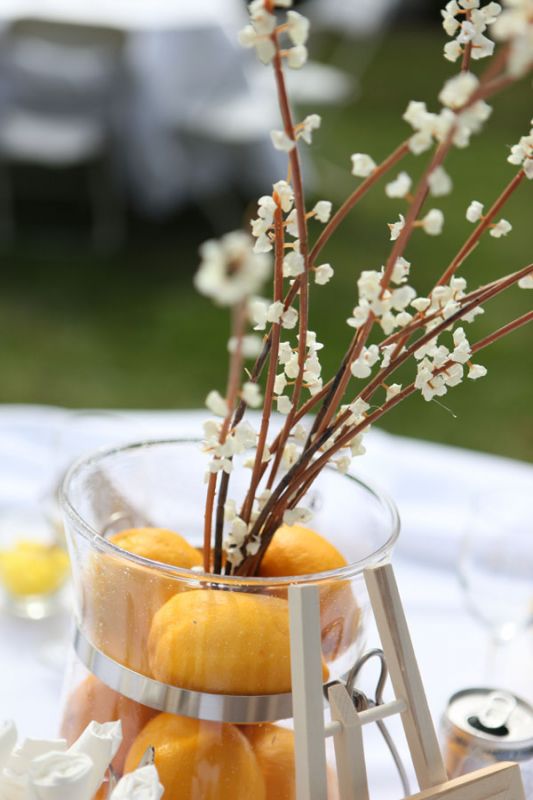 DIY Friday :  wedding diy features IMG 4835 Lemon Center Pieces :  wedding fruit center peices fluit lemons country rustic IMG 4835