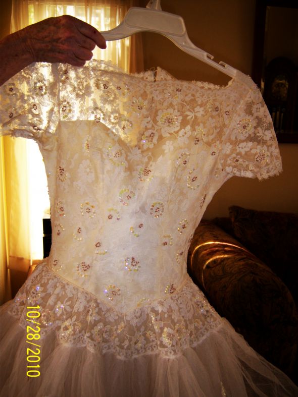 Ivory mint condition purchased in Hollywood ca in 1958 worn only once and