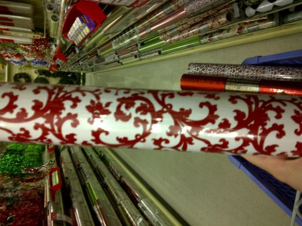 Help with aisle runner options :  wedding aisle lights paper ceremony Red Demask Paper