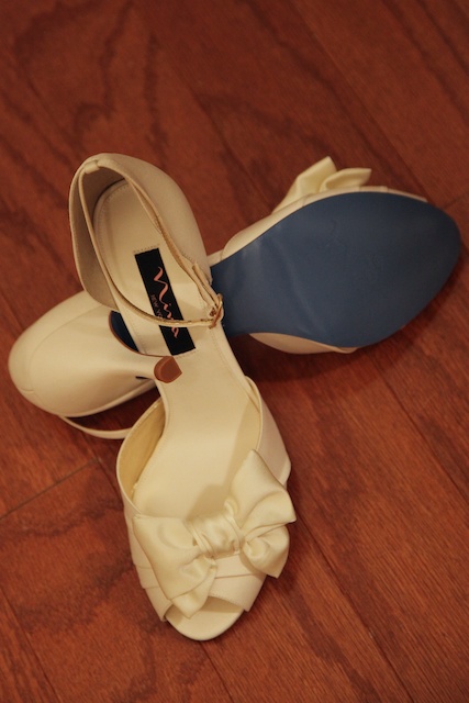 My Custom Nina Shoes Finally Came! Pics Inside! :  wedding Weddingshoes 2