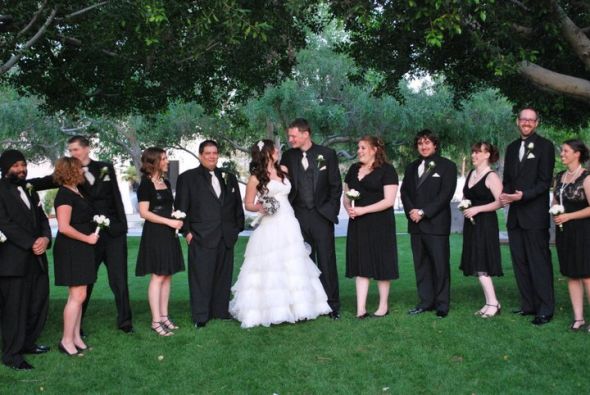I'm a married lady! [lots-o-pics!] :  wedding wedding ceremony reception garden vintage 196679 1855654387687 1130650357 2146967 3809429 N