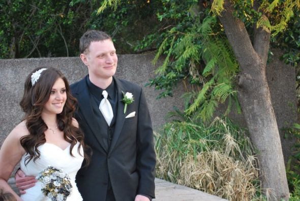 I'm a married lady! [lots-o-pics!] :  wedding wedding ceremony reception garden vintage 198436 1855649507565 1130650357 2146948 3795874 N