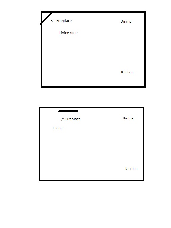 Corner Fireplace Vs Center