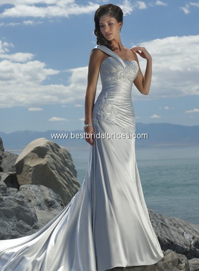 Traditional white is not me... :  wedding dress color weding dress maggie sottero josie JD1319
