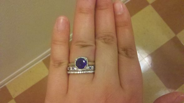 Show Me Your Sapphires! :  wedding sapphire sapphire ring porn sapphire engagement ring sapphire e ring 2011 09 19 20 30 08 409