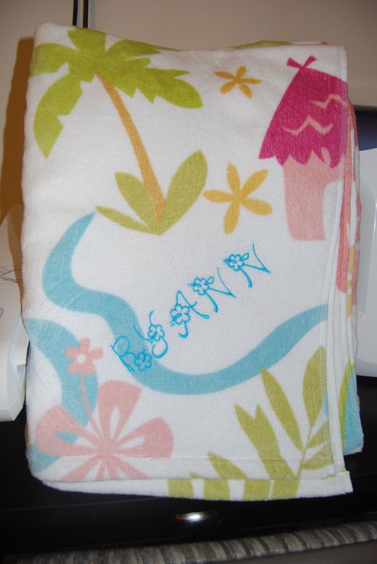 Out of Town Bags, Gifts, Towel, Clothing Embroidered for you
