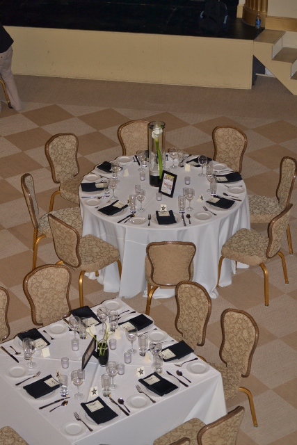 Reception WITHOUT chiavari chairs or chair covers (pics please) :  wedding chairs decor chiavari chair covers ReceptionTables